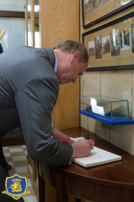 English School students and staff welcomed the Earl of Wessex during his official visit to Cyprus